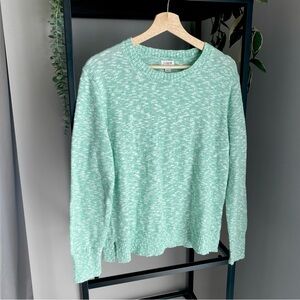 J. Crew Heathered Crewneck Sweater